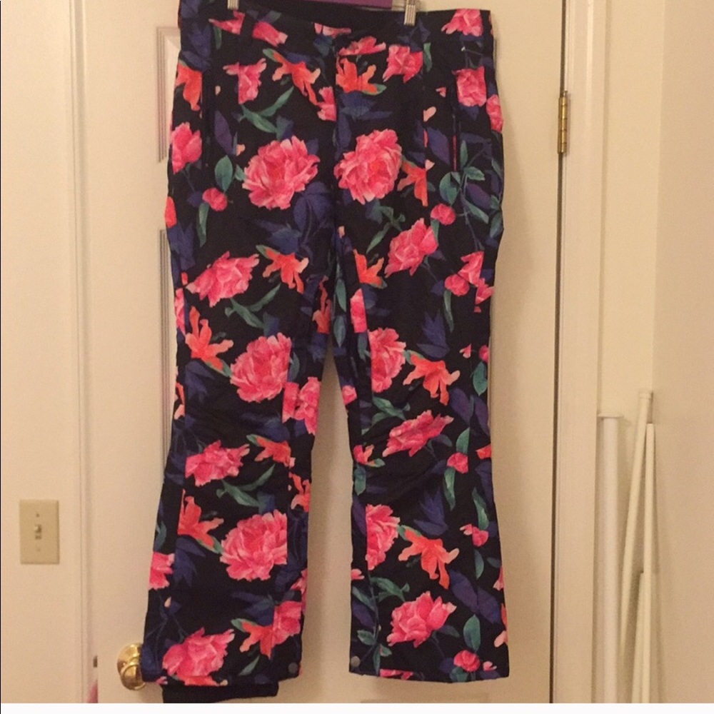 Women’s Floral Ski Pant